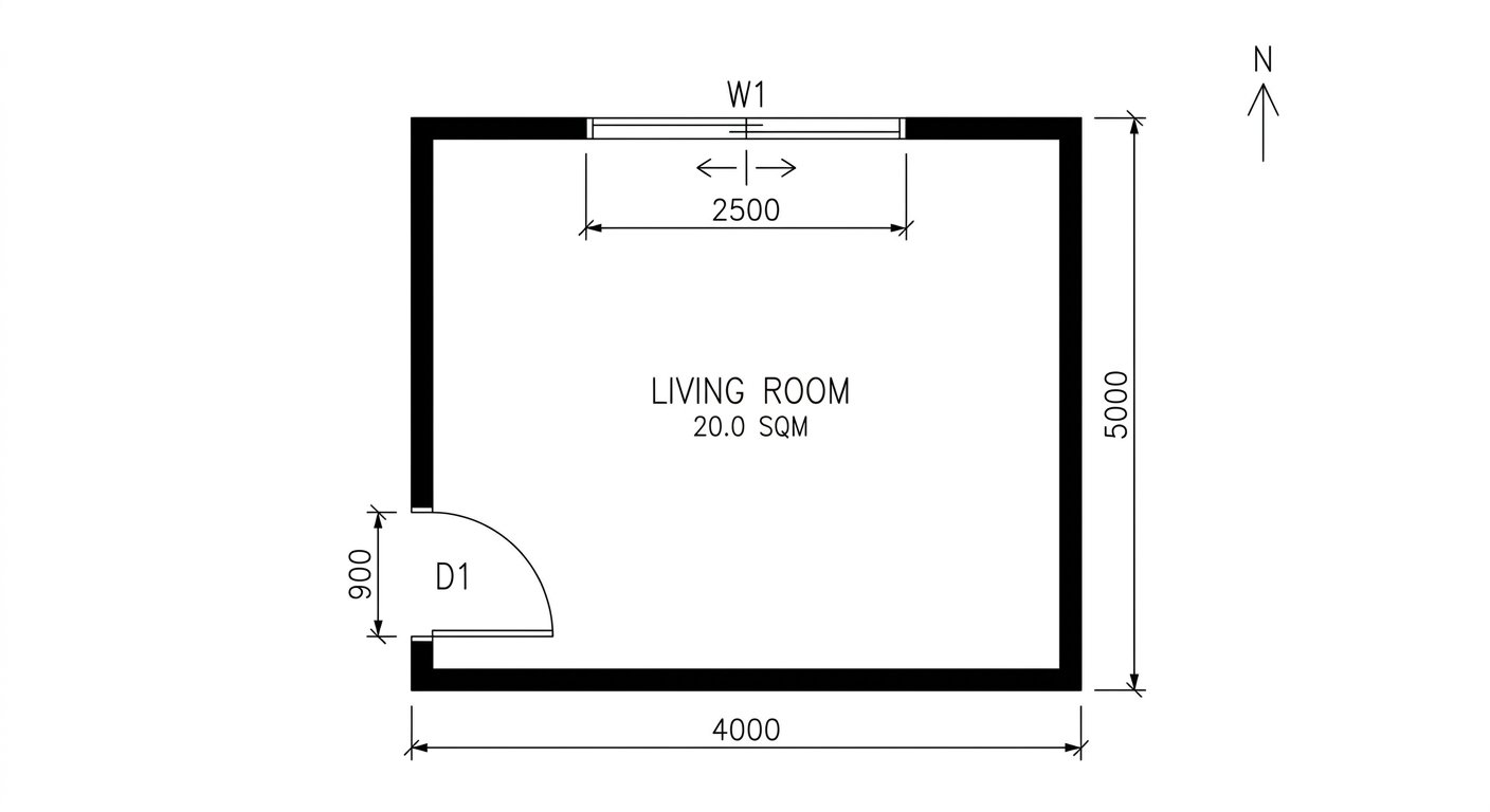 Floor plan input